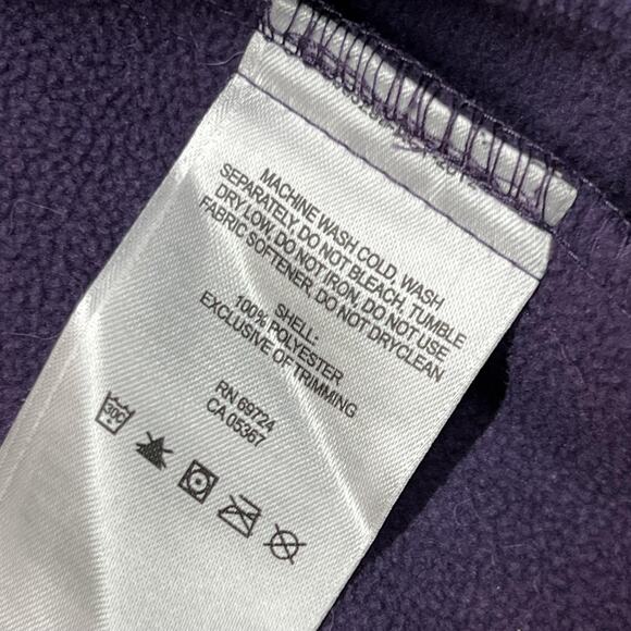 Columbia Softshell Jacket Womens Medium Purple Full Zip Fleece Lined Outdoor - Picture 7 of 10